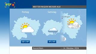 RTF1  Wetter vom 23102024 [upl. by Eanil]