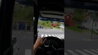 KAMYONUN GENİŞLİĞİNDE KÖPRÜDEN GEÇMEK norveç doğa manzara kamyon tır gerçekler ets2 [upl. by Nitsed]