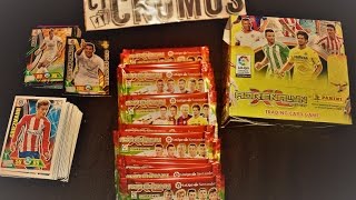 UNBOXING Caja Completa Adrenalyn XL 20162017 Parte 22 Liga Santander NEYMAR BALÓN DE ORO [upl. by Roselba]