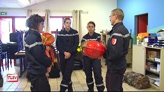 Luçon  les sapeurs pompiers volontaires en formation [upl. by Odlauso]