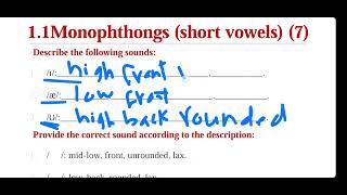 Phonetics Chapter 4  Vowels Diphthongs amp Triphthongs [upl. by Llerrac46]