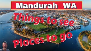 Mandurah  Australia  things to see and do  The perfect Caravan Adventure spot Pet friendly [upl. by Lyrradal]