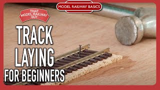 Track Laying For Beginners  Model Railway Basics Episode 2 [upl. by Acirej]