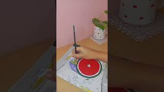 CD painting Pinterest inspired diy  Painting  painting shorts [upl. by Shaylah]