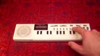 Casio mini keyboard calculator combo electronic piano [upl. by Yeleak]