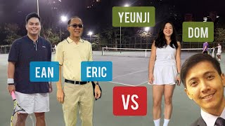 Thursday Tennis at San Lo  EanEric vs YeunjiDom [upl. by Nakasuji591]