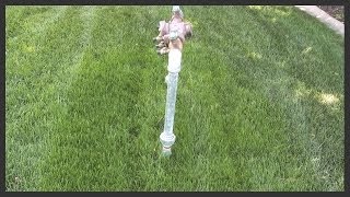 How to repair a low spot in the lawn [upl. by Leanora72]