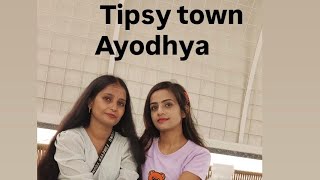 ayodhya me ghome ki sbse achchi jgh  tipsy town  priya ayodhya vlog  Priya Tiwari [upl. by Nwahsauq]