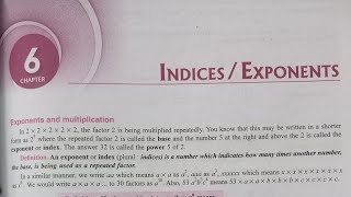 INDICESEXPONENTS CHAPTER 6 EXERCISE 6 C CLASS 9 ICSE [upl. by Pharaoh]