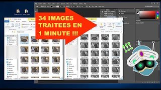 Tutoastuce  Traitement par lot rapide et automatique de plusieurs images [upl. by Brig]
