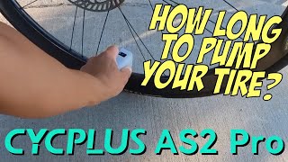 Every Cyclist NEEDS a Cycplus AS2 Pro Mini Pump LIVE DEMO [upl. by Notnirt780]