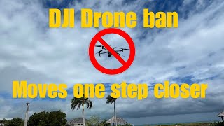 DJI drone ban passes in the US House heading to Senate [upl. by Aicenod]