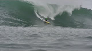 SURFING EL BUEY amp EL GRINGO during SANTOS DEL MAR Contest 2024  Arica Chile [upl. by Lebasi]