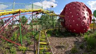 Erdbeer Raupenbahn  Karls Erlebnis Dorf Elstal bei Berlin  Onride Video [upl. by Massingill]