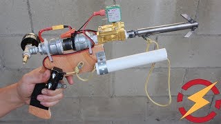 Awesome Homemade Grappling Hook Gun [upl. by Castle]