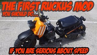 The FIRST Honda Ruckus MOD serious tuners should do Took me a while to realize it [upl. by Sonstrom140]