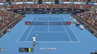 Carlos Alcaraz VS Jannik Sinner  Beijing 2023  Tennis Elbow 2013  Gameplay [upl. by Lesde]