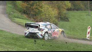 WRC Central European Rallye 2024  Saturday  Crash and Action  Many Offs  Munster OffRoad [upl. by Filiano]