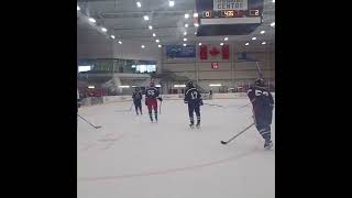 Johnny Sammon 52 Assist from Behind the Net Pickering Panthers Jr A [upl. by Storm514]