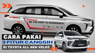 Penjelasan 3 Fitur Canggih mobil Toyota All New Veloz baru Lane Departure Alert Wirelless Charging [upl. by Gorey]