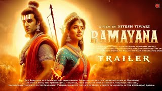 Ramayana  Official Trailer  Sunny Deol  Ranbir Kapoor  Sai Pallavi  Yash [upl. by Eenet]