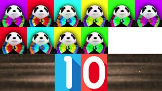 Numbers 1 to 1000 With Panda Pictures And Bonus [upl. by Aloin485]