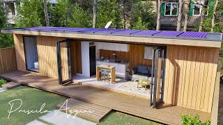 Shipping Container House  Tiny Home [upl. by Anilatac]