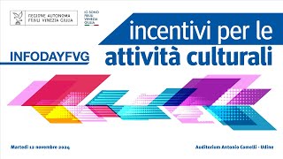 Attività culturali bandi per il 2025 della Regione Autonoma Friuli Venezia Giulia [upl. by Eirojam553]