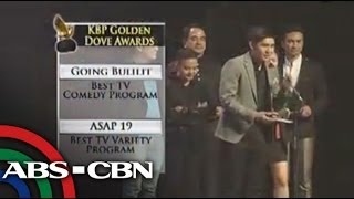 ABSCBN wins best TV station award [upl. by Elwira]