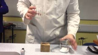 Endothermic reaction very VERY cool [upl. by Hemetaf]