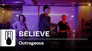 Britney Spears  Outrageous  BELIEVE Choreography [upl. by Louisa]