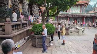 service at Longshan Temple in Taipei Taiwan [upl. by Rettke]