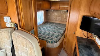 Pilote Galaxy 44 4 Berth Overcab Drop Down Double Fixed French Double Bed AClass Motorhome [upl. by Ettevol]