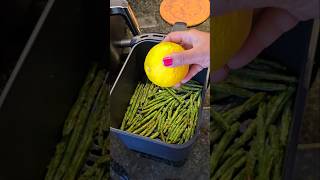 EASY Airfryer Green Beans Shorts airfryer airfryerrecipes [upl. by Anetsirhc529]