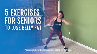 5 Exercises for Seniors to Lose Belly Fat [upl. by Avner154]