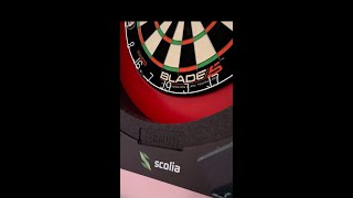 Steeldarts autoscoring test Scolia  Winmau champions choice sisal board English and Deutsch P [upl. by Ardiedal586]