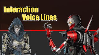 All Ash  Revenant Interaction Voice Lines  S18 Apex Legends [upl. by Aitselec85]