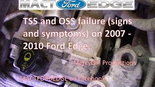 TSS and OSS 6F50 transmission failure on 2007 2010 Ford Edge explained [upl. by Lezned283]