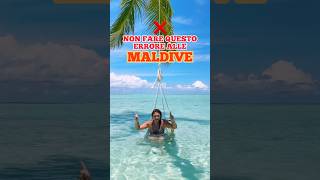 MALDIVE non fare questo errore 🏝️ shorts maldive collaborazione maldives [upl. by Ahsen427]