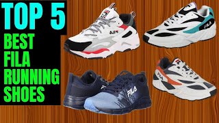 TOP 5 Best Fila Running Shoes  2021 Guide [upl. by Horatia]