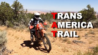 Full Trans America Trail  TAT Motorcycle Adventure [upl. by Eednas347]