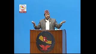 gyanendra shahi Parliament speech 20810328 [upl. by Erl]