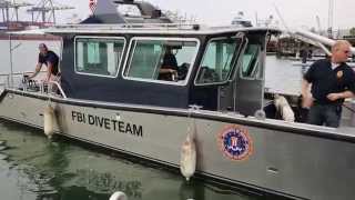 Los Angeles Port Police Maritime Chokepoint Operation [upl. by Pinchas]