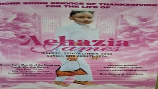 Home going Service Of Thanksgiving for The Life Of Achazia James [upl. by Eizzil]