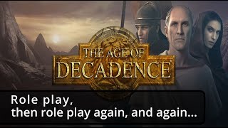 The Age of Decadence Review 2022 [upl. by Eiramit]