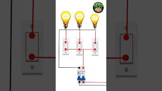 3 Gang Switch Wiring shortsshortsfeeddaigramelectricalwiringtecnicelectricalinstallation3gang [upl. by Berns178]