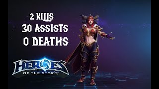 MY BEST Performance on HEROES OF THE STORM  ALEXSTRASZA 30 ASSISTS 0 DEATHS [upl. by Scherman]