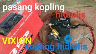 Cara pasang Kopling hidrolik  vixion [upl. by Bronny]