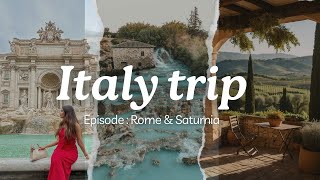 Italy 10 days road trip ♥️ Rome amp Tuscany Part 1  Unaisa Subair [upl. by Anade]