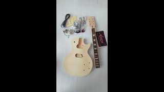 Build your guitars Diy LP style electric guitar by Aiersi guitars [upl. by Tingey]